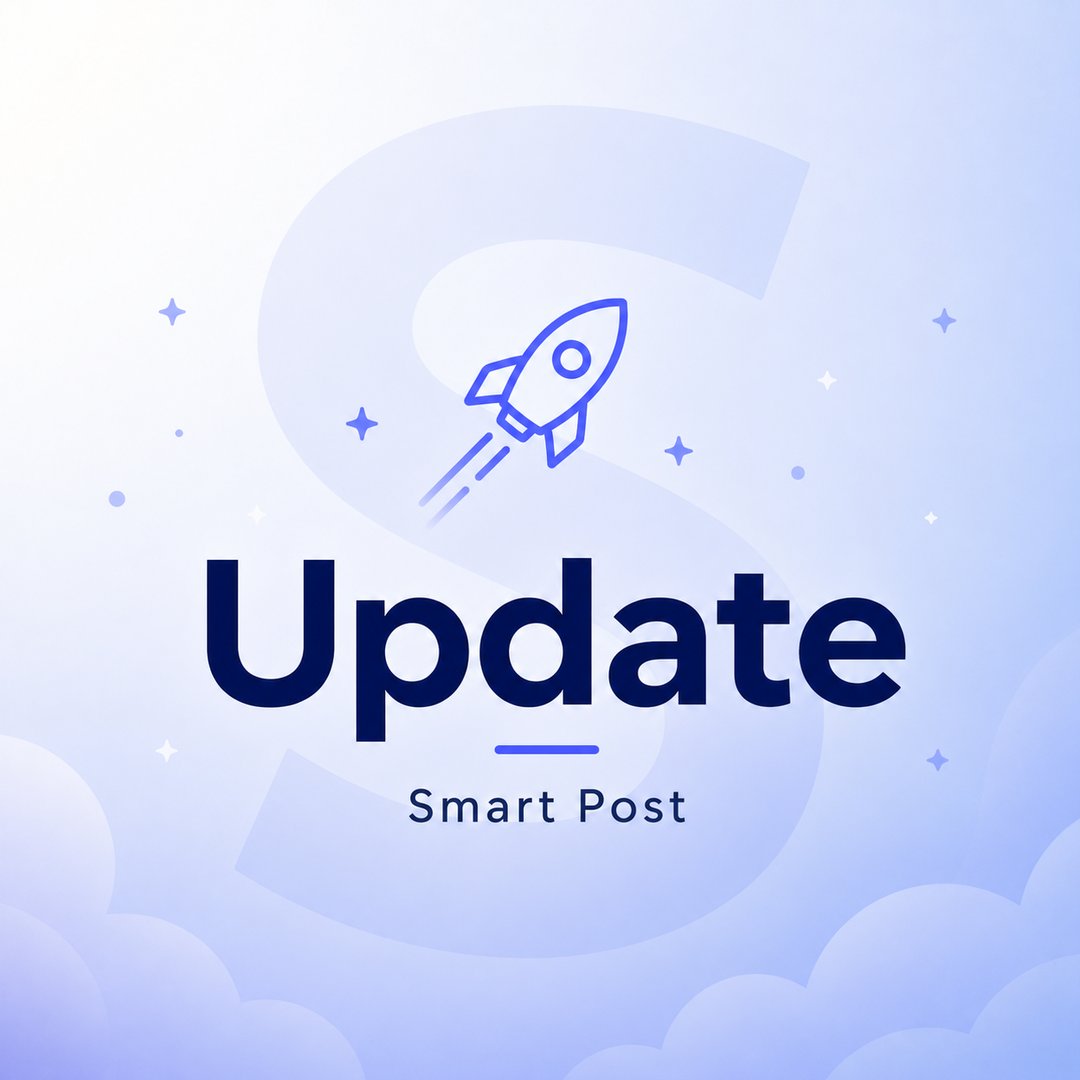 Smart_Post_App's tweet photo. New in Smart Post Web:
🔗 Manage social accounts
✅ Quickly open or copy published post links for each destination
⏱️ Set a delay between posts using Advanced Settings
🌙 Dark Mode support

https://t.co/hTF9g0EdDB

#SocialMediaManagement #ProductUpdates #ContentCreation https://t.co/TXPP4sDf2l