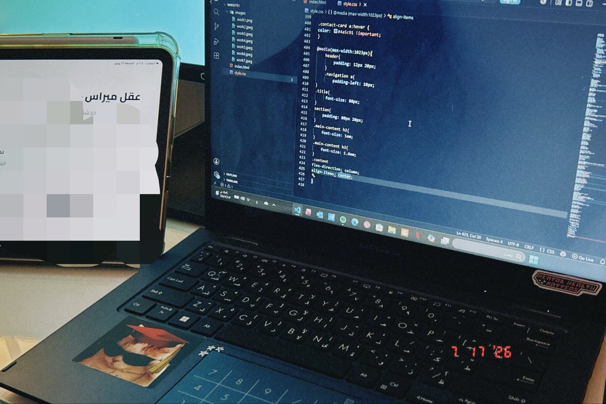 ALHASNA_'s tweet photo. ثالث ايام الهاكاثون⏳🥇
فريق <afaq> <افاق>
#هاكاثون_امد #أكادمية_طويق
@TuwaiqAcademy @alinma https://t.co/yG23D1X5lb