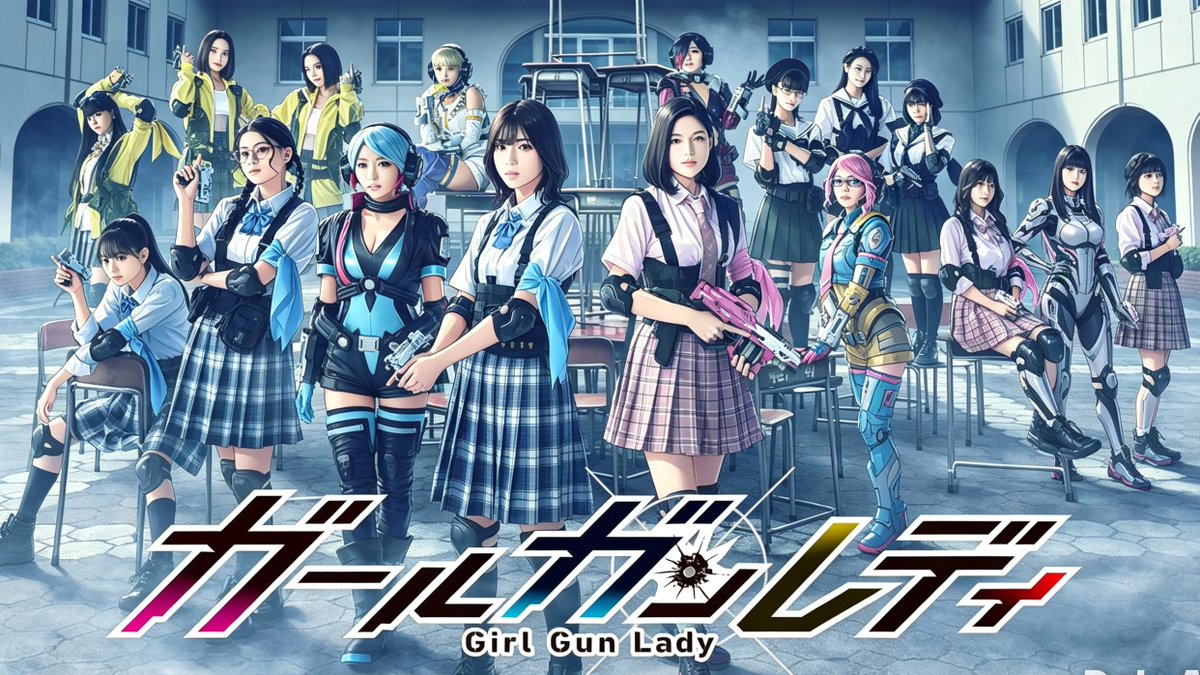 白石聖 主演の特撮ドラマ 『ガールガンレディ』(2021年) #石井杏奈