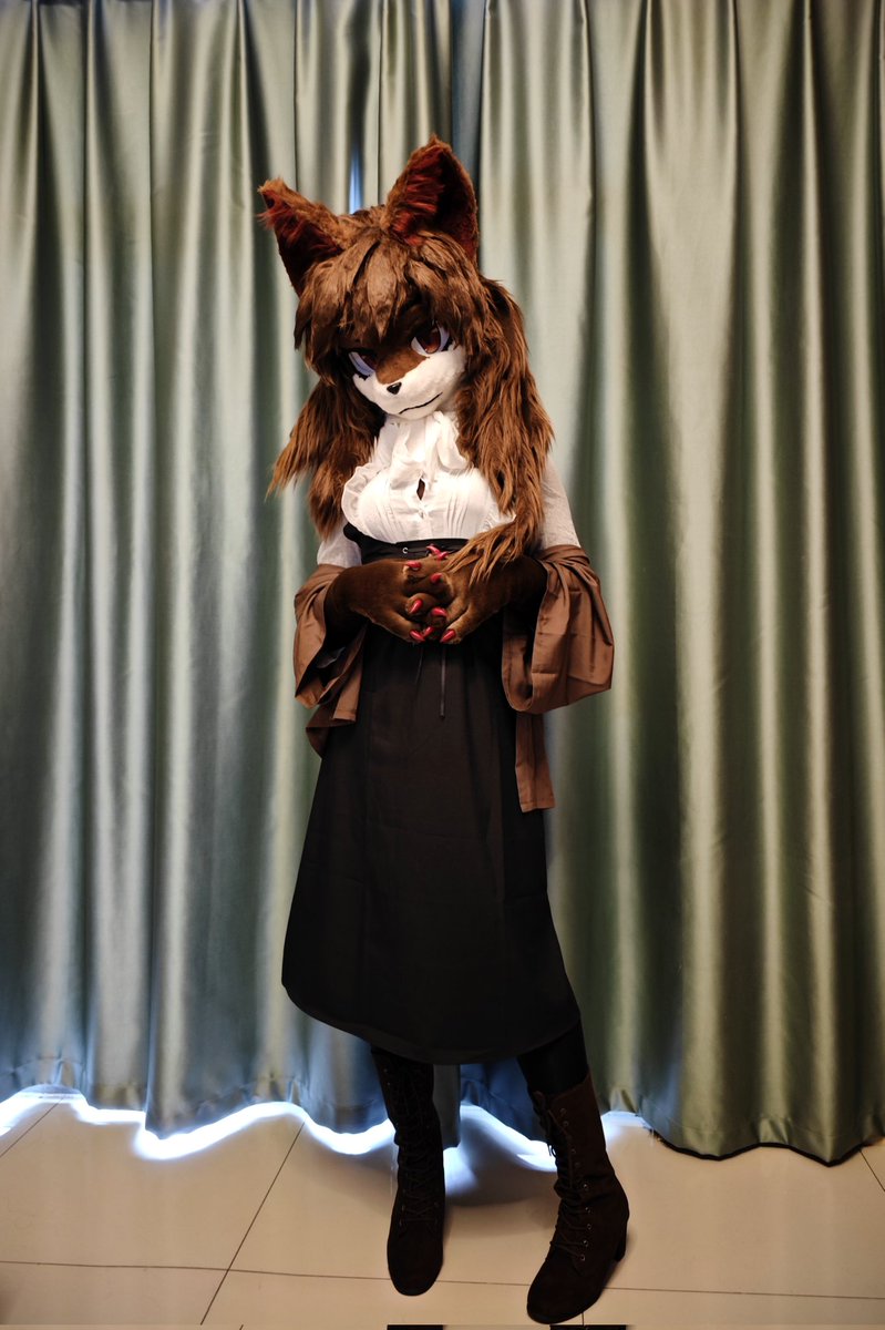 SilverDragon809's tweet photo. “这束花是给您的”

#今泉影狼 #兽装 #furryㅤㅤㅤ #fursuit #福瑞 https://t.co/2lYAjPpVB6