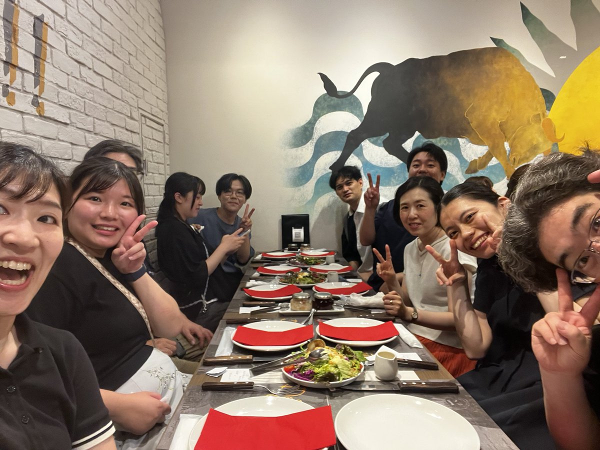 NOAorNOAH's tweet photo. コンクール打ち上げ&amp;特別演奏会決起会終了✨指揮者のお誕生日祝いもさせていただきました🎂 https://t.co/sJvZk6tx3n