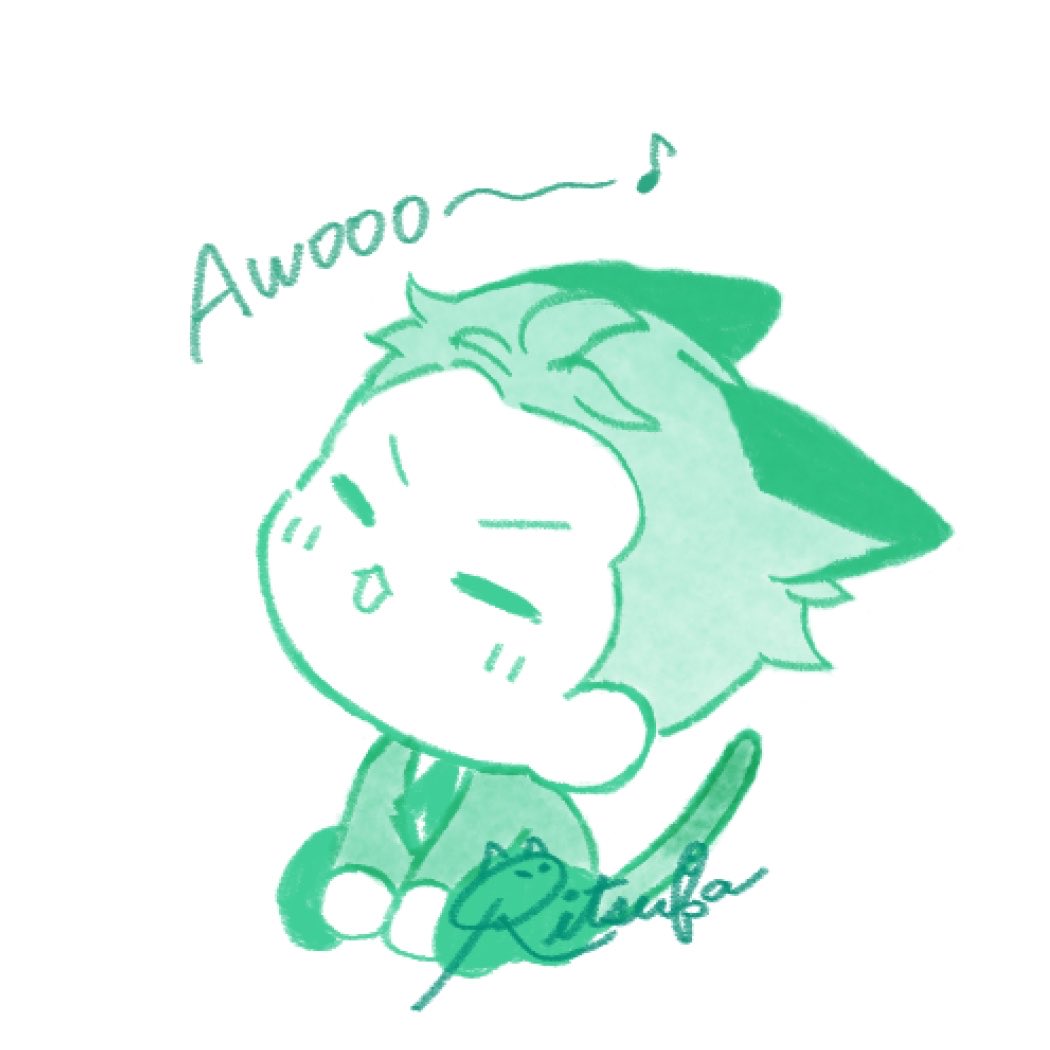 lad646315's tweet photo. 🐺
 #1日1枚 https://t.co/CBCow4SnXU