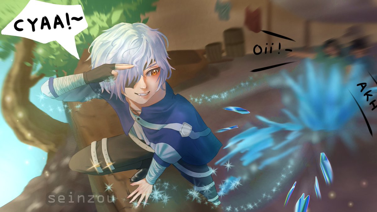 seinzou's tweet photo. joining for the art contest:3
#FrokieArt https://t.co/3bC3CoE9o9