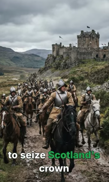 SovereignBain's tweet photo. When Cromwell's soldiers marched north to seize the crown jewels of Scotland, it was not a soldier who saved them. It was a minister's wife. 
Her name was Christian Fletcher. As Dunnottar Castle stood besieged on its sea cliff, she slipped the crown, sword, and sceptre out past the English lines, some say hidden in bundles of flax and wool. For years they lay buried beneath the floor of a humble country church at Kinneff. 
Because of her quiet courage, the honours of Scotland still exist today. Yet how many of us ever learned her name in school? 
#BloodOfTheGael #ScottishHistory #Dunnottar #HiddenHeroes #HonoursOfScotland🏴󠁧󠁢󠁳󠁣󠁴󠁿👑⚔️💪