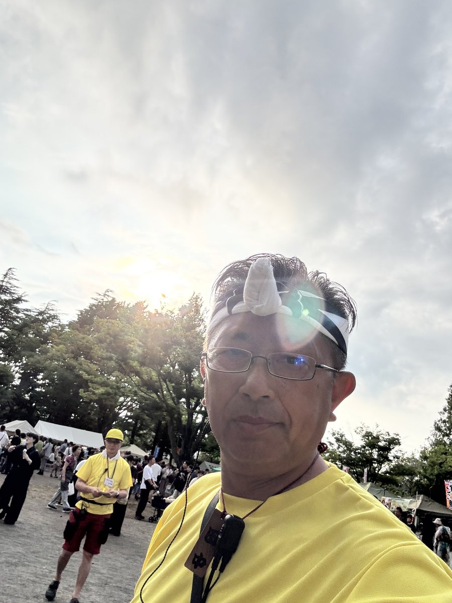 620Tanaka's tweet photo. 第４０回新松戸まつり
ラジオ体操前の早朝から始動

動画を撮る余裕もなし！気が付けば深夜💦 https://t.co/HMvLzqLlgy