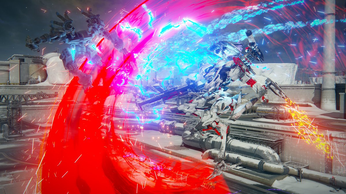 zeroshiki0907's tweet photo. #アーマードコア6 #AC6 #ARMORDCORE
AC6トロコン出来ました！
ストーリーは赤い機体、S埋めは白い機体で頑張った。
結局高機動ACしか使いこなせんかった……。
WLT101と赤月光が好き!
慣れると複数のMTタメ斬りで倒せてヨシ!
1周目でエアルートだったから、なんだかんだ一緒になれて俺は幸せです。 https://t.co/Jz7Lx6NACx