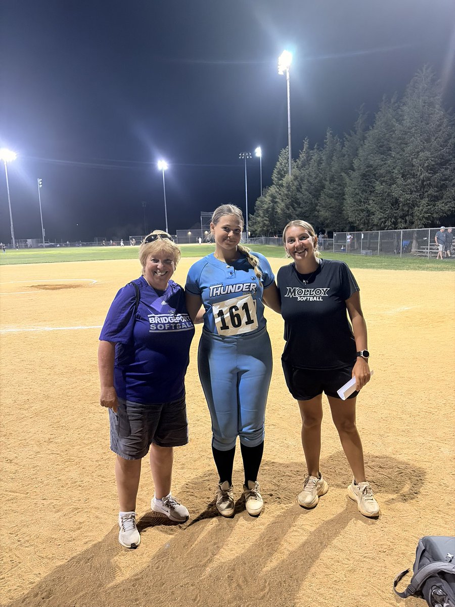 Maddiecaverly20's tweet photo. Great experience competing in the Northern Exposure Game! Thank you to Coach Stearns from the University of Bridgeport and Coach Russo from Molloy University for the opportunity to play and learn from you. Grateful for the feedback and experience!

@DawnMStearns1 @MolloySoftball @Frank_Lieto @CarloGuerrera @USAElite_Jen @RITG16U_CTS