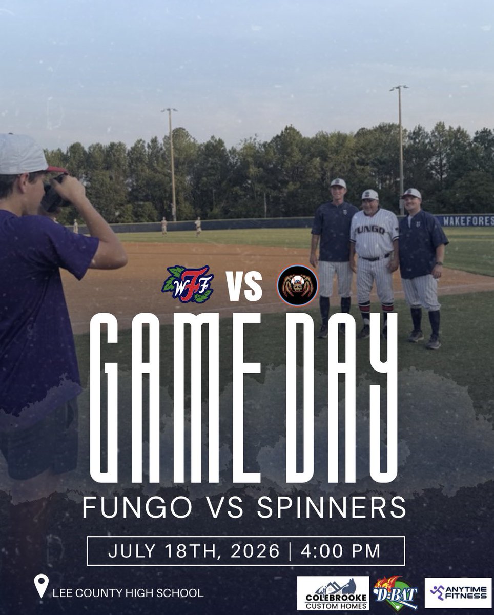 RollFUNGO's tweet photo. Fungo is on the road tonight as they head to Sanford to play the Sanford Spinners at 4:00!! 

#rollfungo https://t.co/OWESzMD8Zw