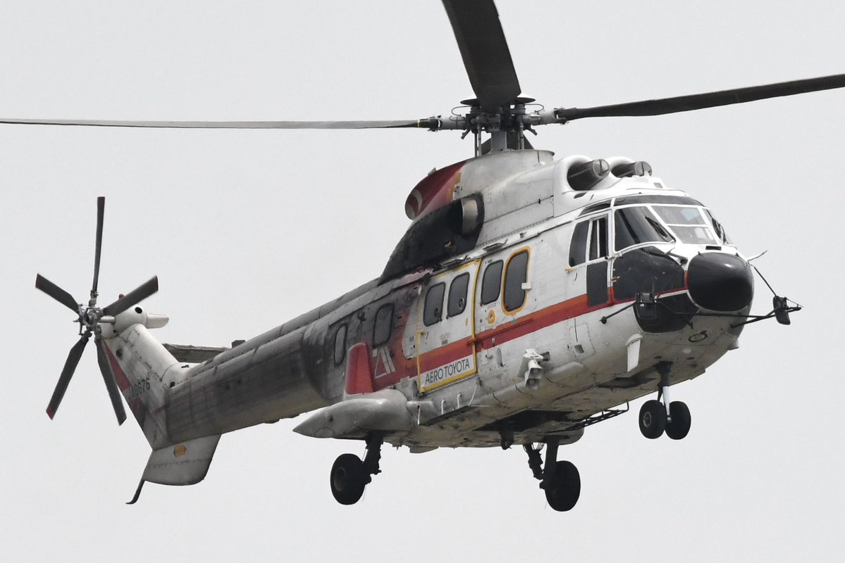 Timothy777300's tweet photo. AERO TOYOTA
Aerospatiale AS332L1 Super Puma
JA9676
RJOY
2026/07/18 https://t.co/VtxUW5frU2
