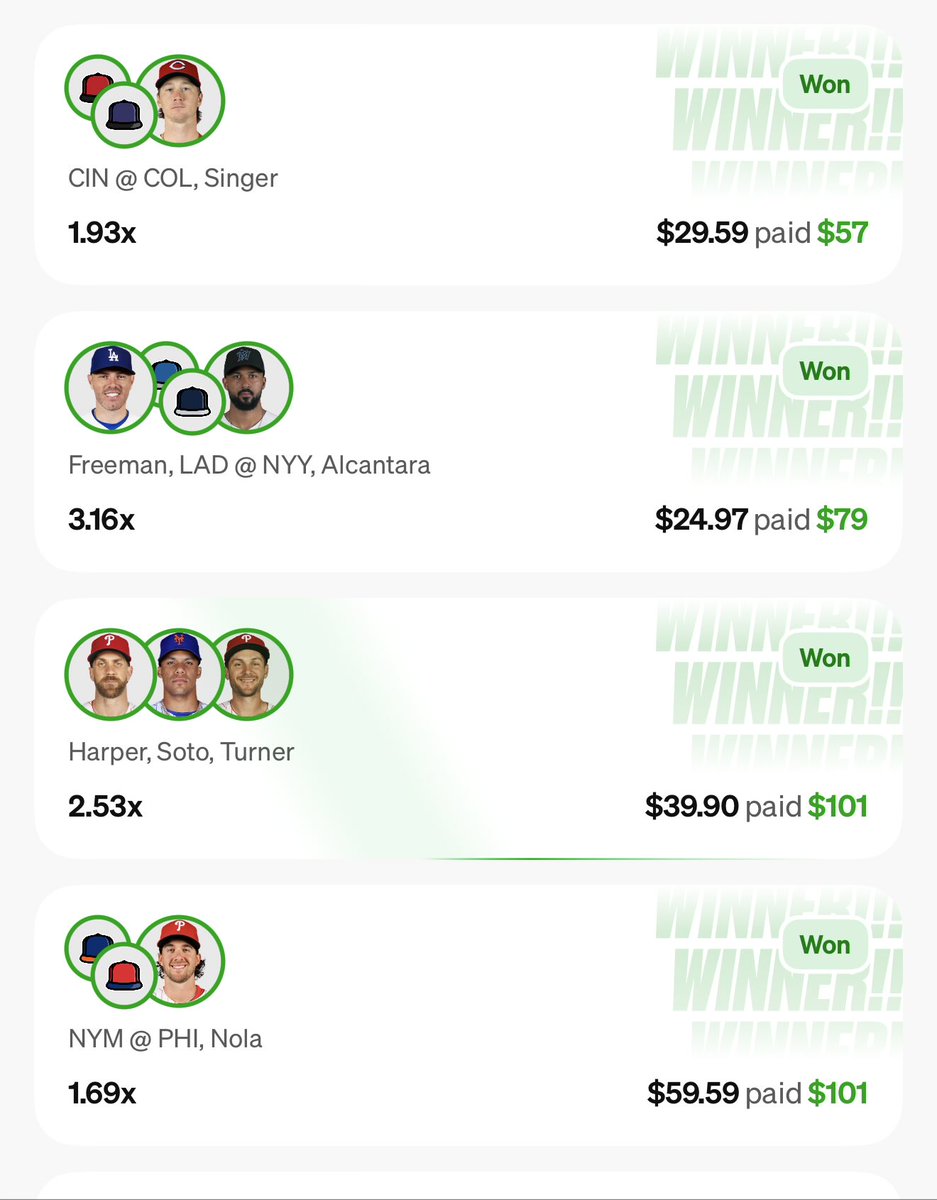 YourFriendIso's tweet photo. The community is in fire 🔥 

Join are free discord community ! 
https://t.co/UQspSSIarE

Currently our profit is $143 

#PrizePicks | #PrizePicksMLB| #GamblingTwitter #MLB #PropBets https://t.co/WKNQw5GBSE