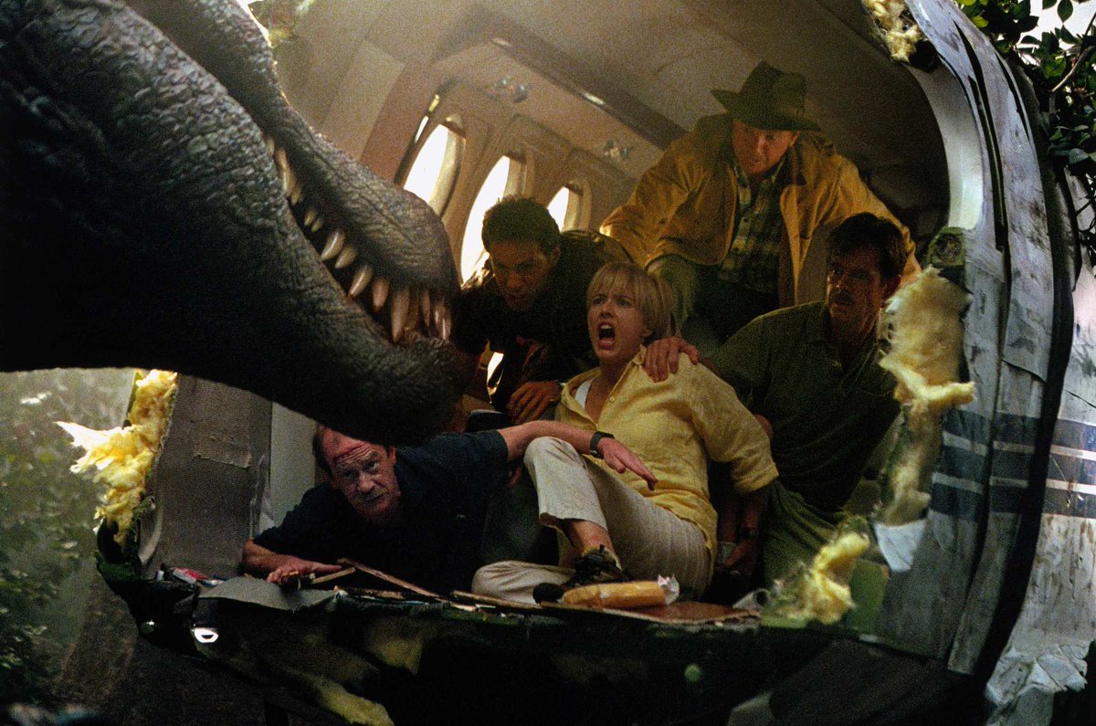 25YearsAgoLive's tweet photo. The long-anticipated Jurassic Park III comes out in theaters. https://t.co/L1Ev2suJyR