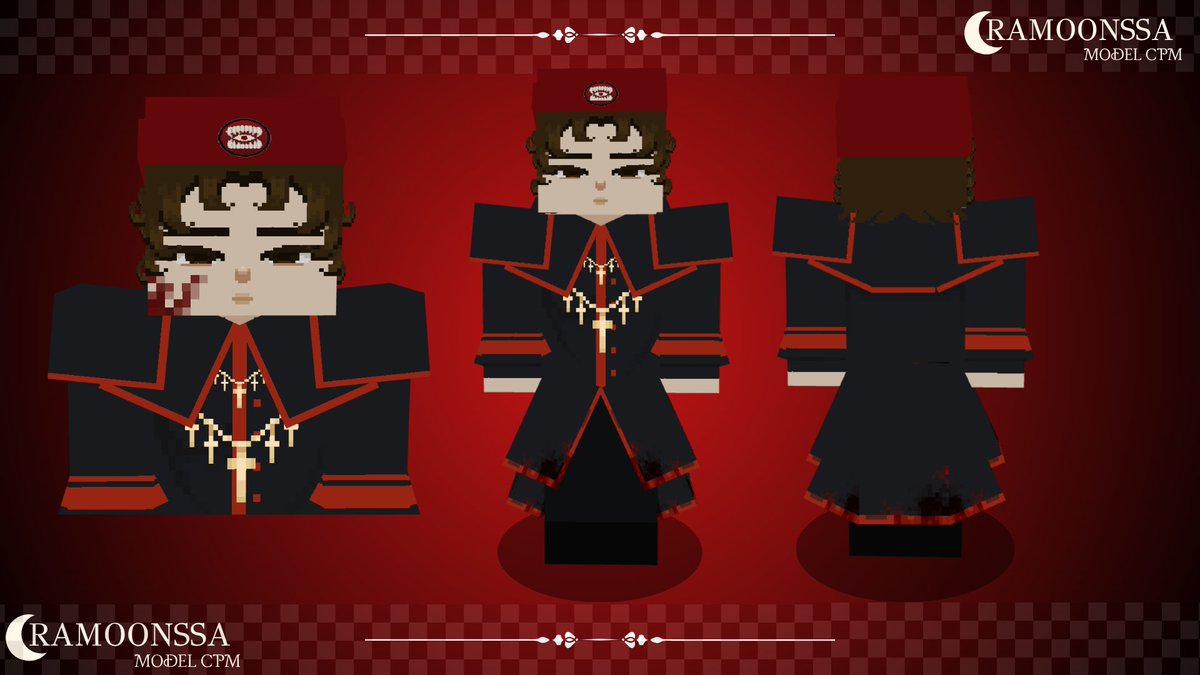 RamoonModels's tweet photo. Commission de Skin!! #Blockbench #Minecraft #cpm #commission https://t.co/mxTnAd6nYh