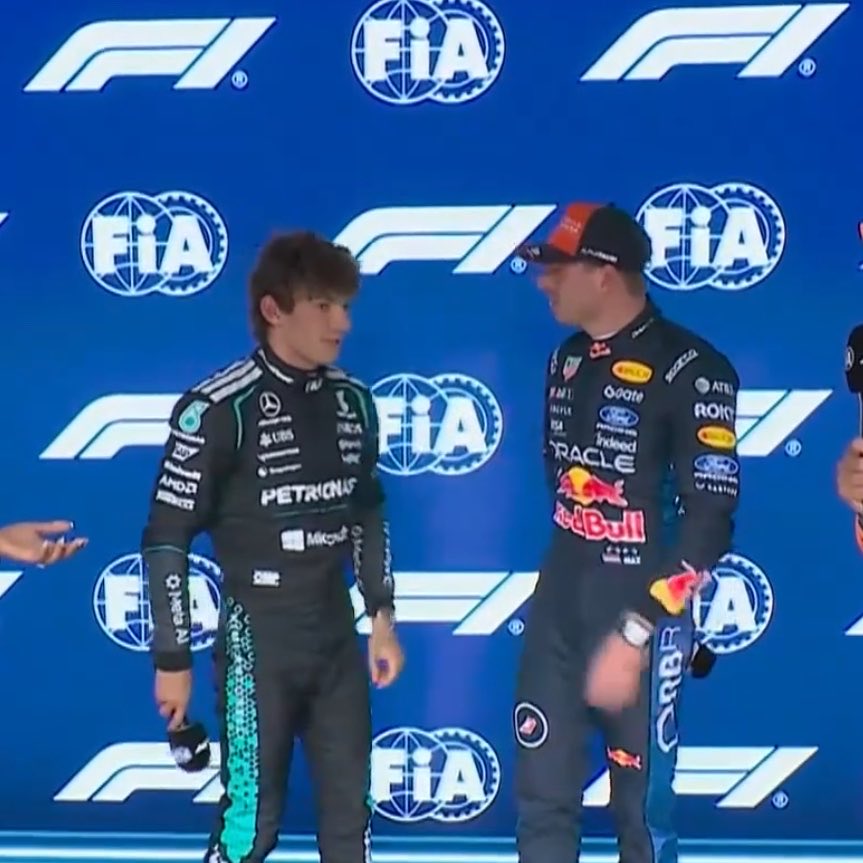 veraylec's tweet photo. of course kimi and max are yapping https://t.co/qav9HHCzpk