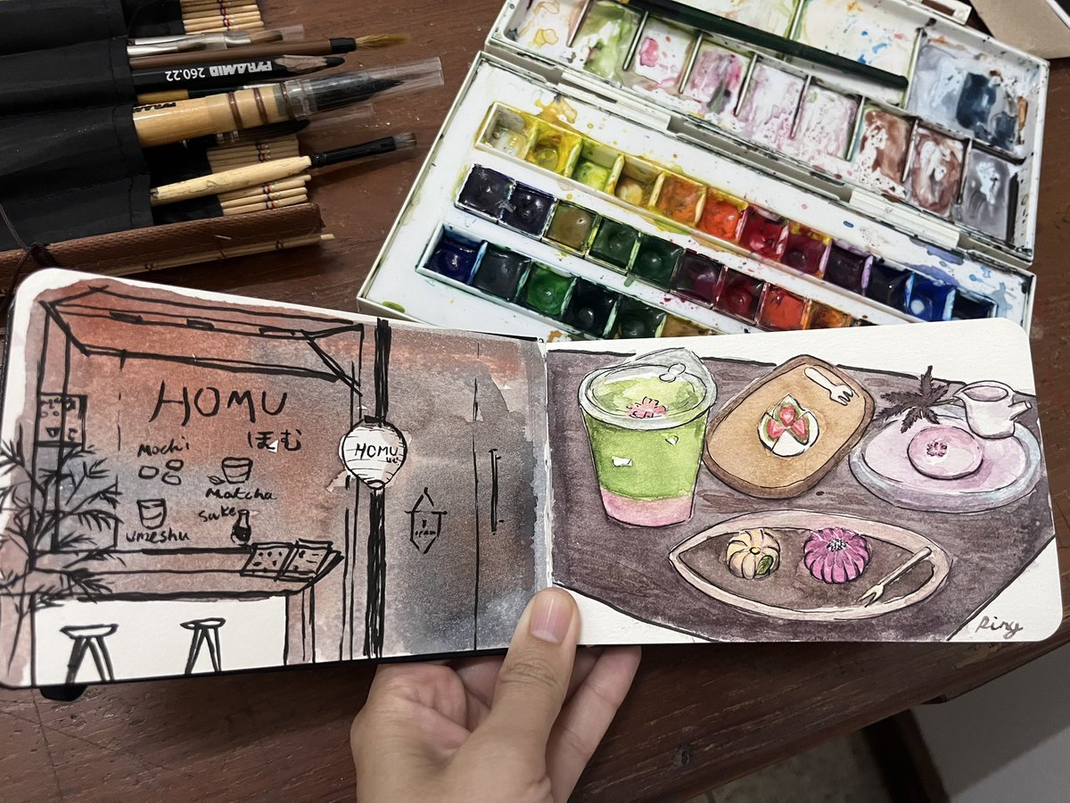 PolyPingNft's tweet photo. ร้านสไตล์ญี่ปุ่นน เหมาะสายทำงานและสายชิว เครื่องดื่ม/ขนม หลากหลาย สายมัทฉะเลิฟเว่อออ🍃🍵

#DGArtsGIVEAWAY2026 #DGARTSXHomubkk https://t.co/pcBm0H9CjJ