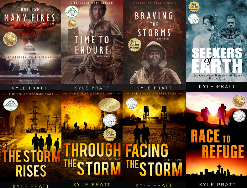 AuthorKylePratt's tweet photo. Best-selling author #KylePratt has received a growing number of awards with his “fast-paced,” “realistic,” “hard to put down,” and “authentic” novels. #award #IndieAuthor #Readers #SciFiBooks #ShamelessSelfPromoSaturday Click the link to learn more, https://t.co/yOQP06mbFh https://t.co/dEiGAdpIZy