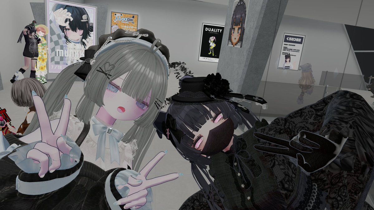 flt_vrc's tweet photo. むんきちゃん集会に顔を出すなどした https://t.co/grODMfYGNt
