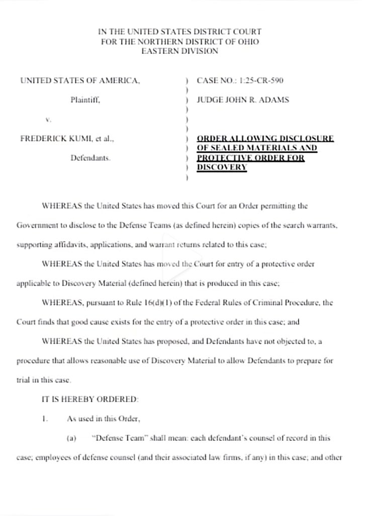 cdrafrica's tweet photo. 🇺🇸🇬🇭 COURT UPDATE : 

US court allows Abu Trica’s lawyers to access sealed evidence ahead of September trial.

The court has given Abu Trica’s defence team permission to review confidential documents collected during the investigation. 

The materials will help his lawyers prepare for his upcoming trial, but the court has placed rules on how the information can be used.