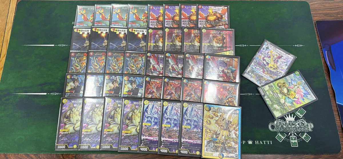 superflatCS's tweet photo. flat-CSチーム戦 76チーム
2026���7月18日(カリスマBEST発売日)
3位チーム🥉

A.堕天 ��水火アーマード

B.@ちゃんこ　闇火自然覇覇覇ジャオウガ

C.ろいどれいじ　光自然ウィリデゴルゲルス https://t.co/UjQOWVRwLw