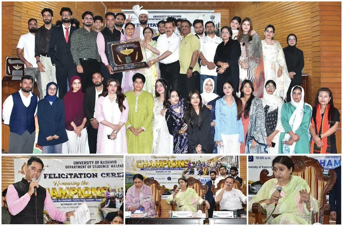 FatimaK6992408's tweet photo. University of Kashmir emerges as National Champion in the Youth Competition, reflecting strong voice, clear vision and commitment to democracy! #98YearsOfICAR #GalaxyUnpacked #SupremeGodKabir #HumanRights #CricketNews #RohitSharma #kashmir
@RisingKashmir
@KashmirLife https://t.co/1XRVtNeiHL