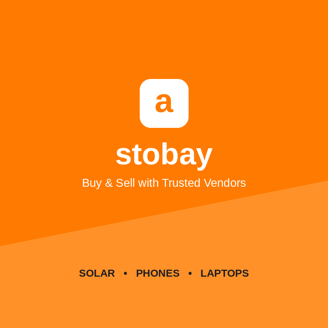 astobayNG's tweet photo. 🛒 Meet Astobay — your go-to marketplace connecting reliable vendors with eager buyers. Get ready for solar generators, phones, laptops, and so much more, all coming your way soon! 📲 Shoot us a DM to start shopping or to join our vendor community today. #NigeriaTech #Marketplace https://t.co/8EHmFZI0wg