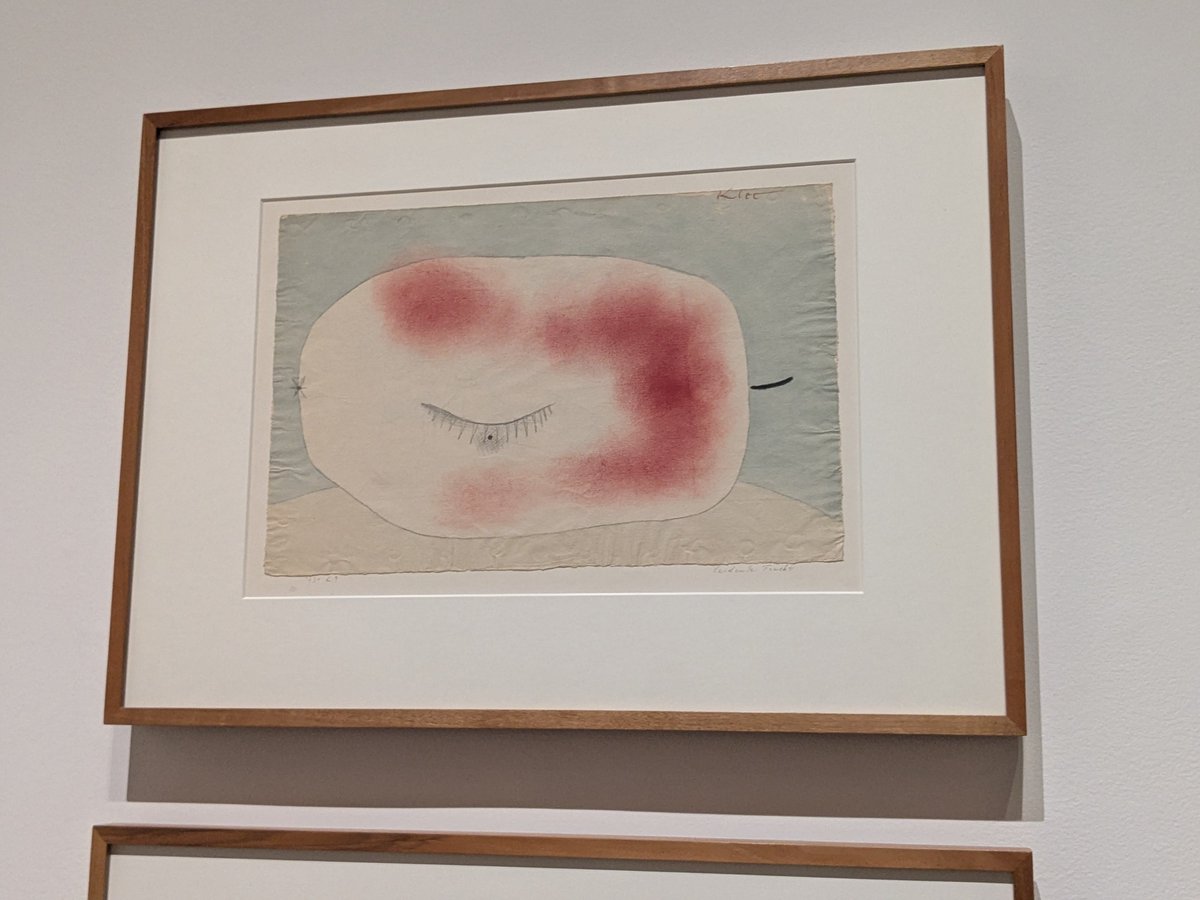 stalecooper's tweet photo. you may give yourself the early birthday present of going to New York just to see the Paul Klee exhibit https://t.co/QmpKCouBUm