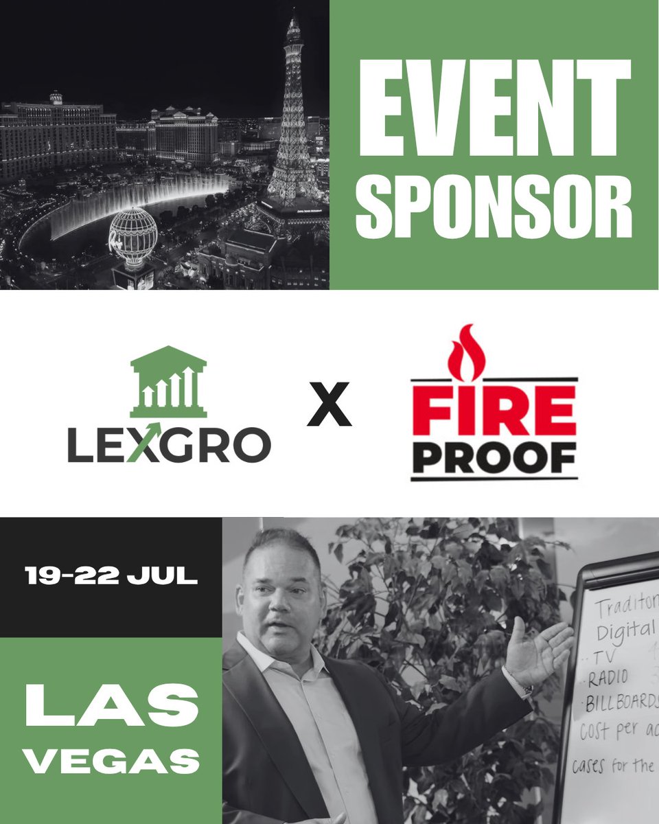 LEXGRO_'s tweet photo. Proud to be sponsoring Fireproof Masterminds this year.
If you're a PI firm owner attending, come find us!
We'd love to show you what your marketing data is actually saying.
#personalinjury #pilawfirm #legalmarketing #lawfirmgrowth #lexgro #fireproof #event #sponsor #lasvegas https://t.co/6fsQj1p2M8