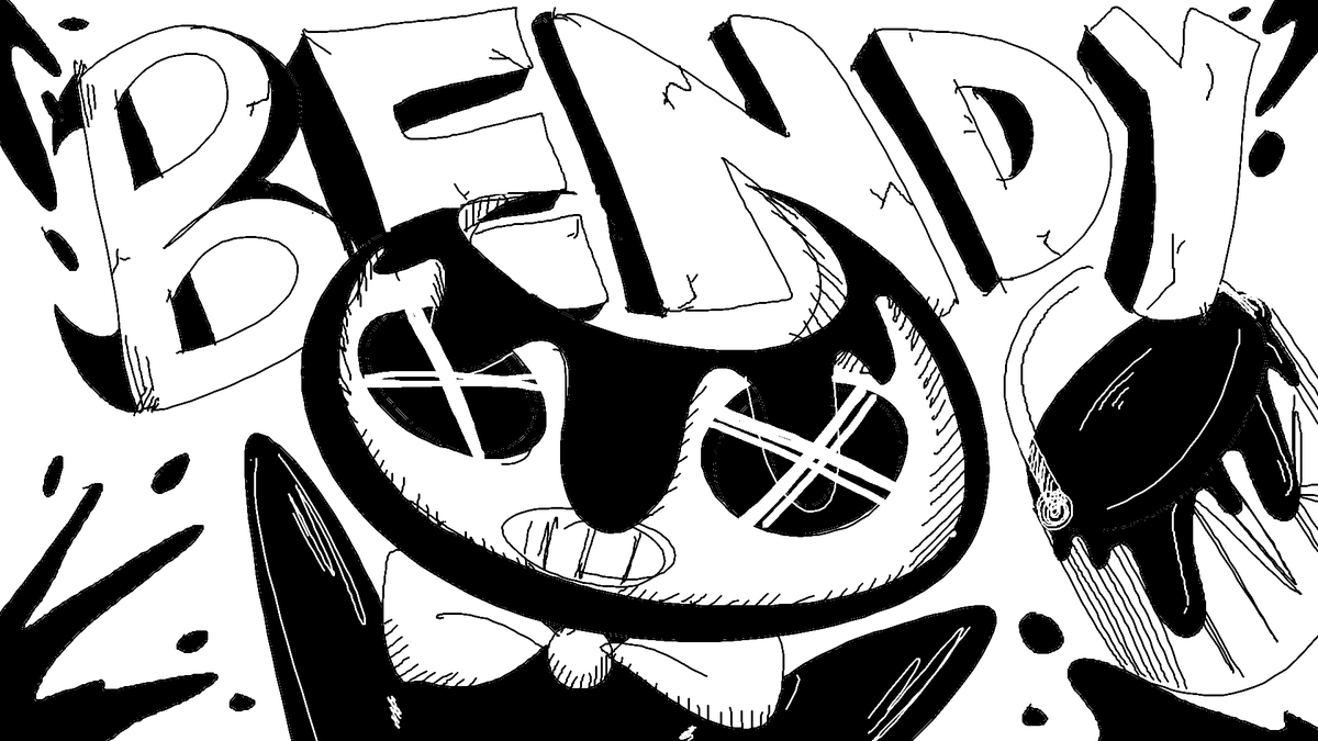 jinpolee_onion's tweet photo. 벤디 #BENDY #InkMachine https://t.co/rrW3abn9PE