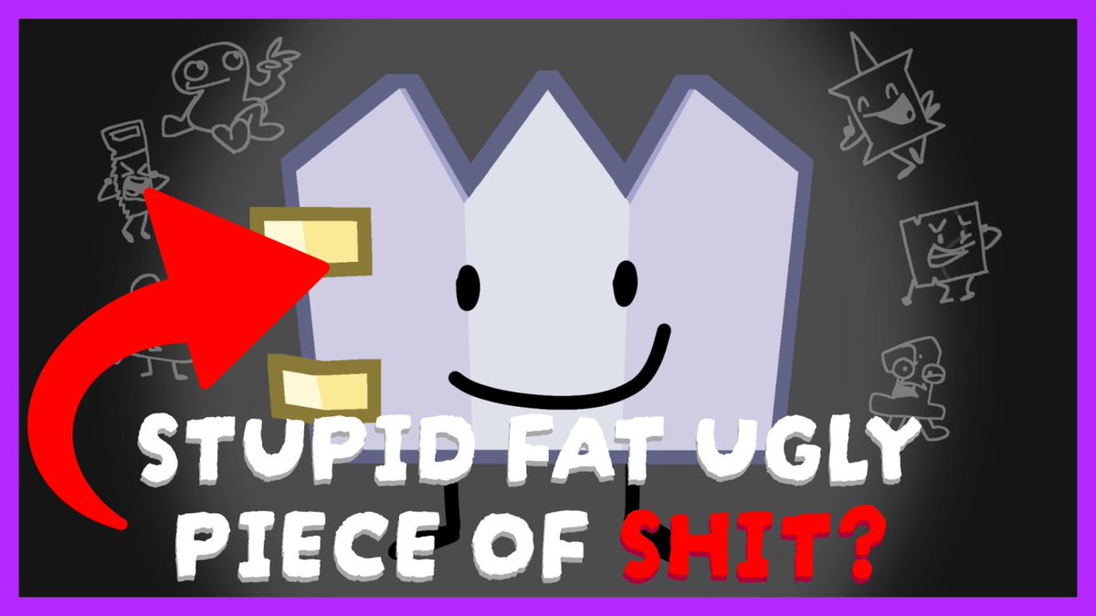 Worst_Trends's tweet photo. New MystOSC video all about my LEAST FAVORITE BFDI character! (Linked below) https://t.co/wCtotd8W3z