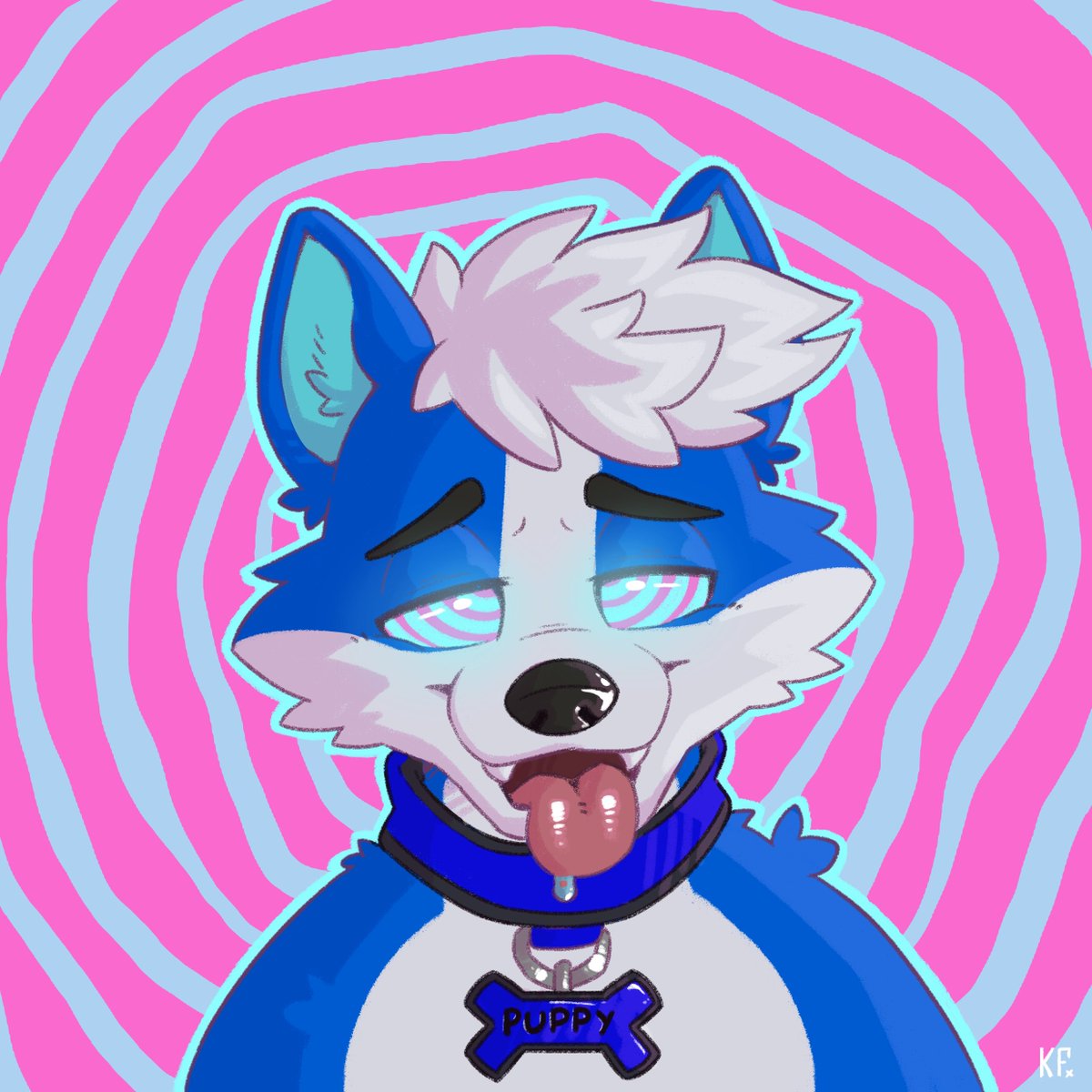 katx_fish's tweet photo. Hypno Charming Wolf⚡️🌀

Hypno Icon commission for @Delta14378 ✨

If u interested to get a icon like this, DM me ✨ https://t.co/fWYXFciUb4