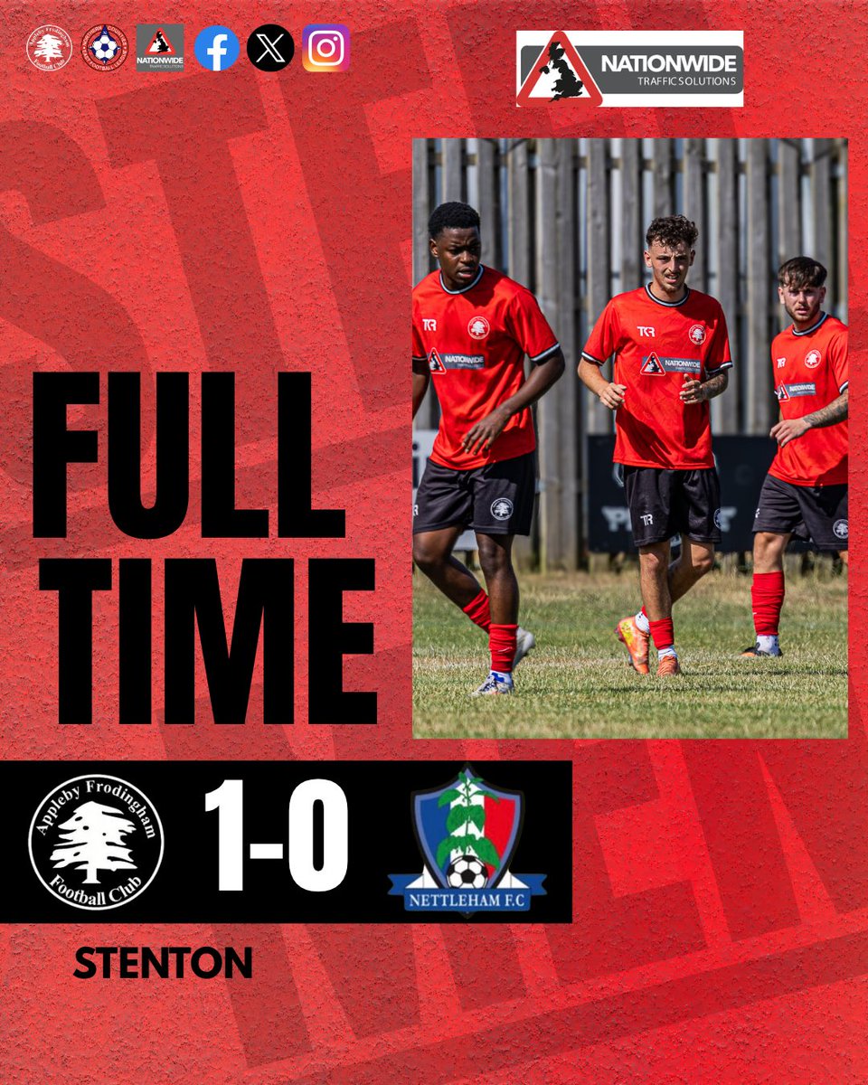 AppFrodFc's tweet photo. A good workout and a 1-0 win through a neat finish from Cal Stenton. 

Thanks to Nettleham for coming over and we wish them all the best this season. 

UTS 🔴⚫️ https://t.co/CtaRABdxZP