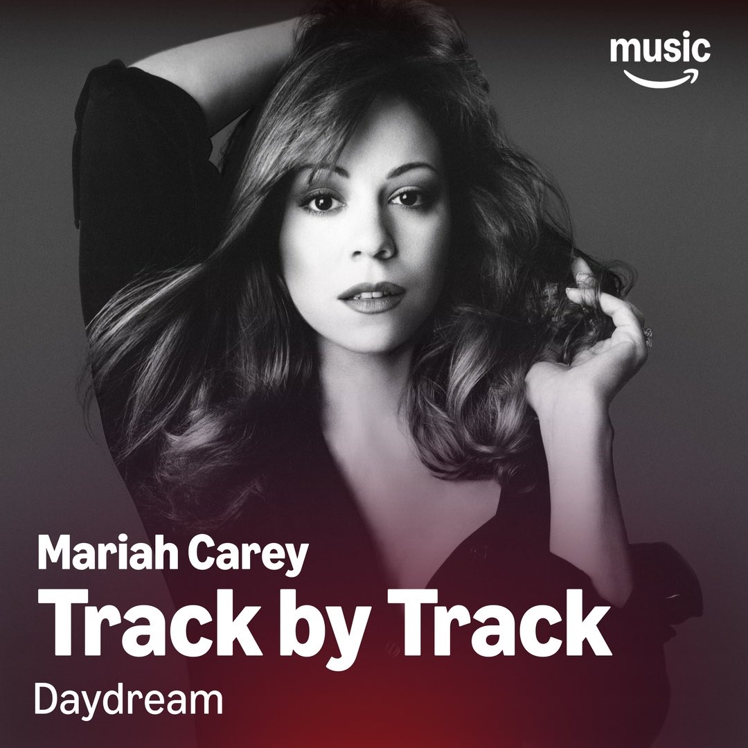 MariahCarey's tweet photo. Thank you @AmazonMusic! Check the Exclusive Daydream Track by Track, the Exclusive Daydream Color Vinyl and Daydream Merch on @AmazonMusic today! https://t.co/cHOlWZd50t https://t.co/Jm5QKuBJDi