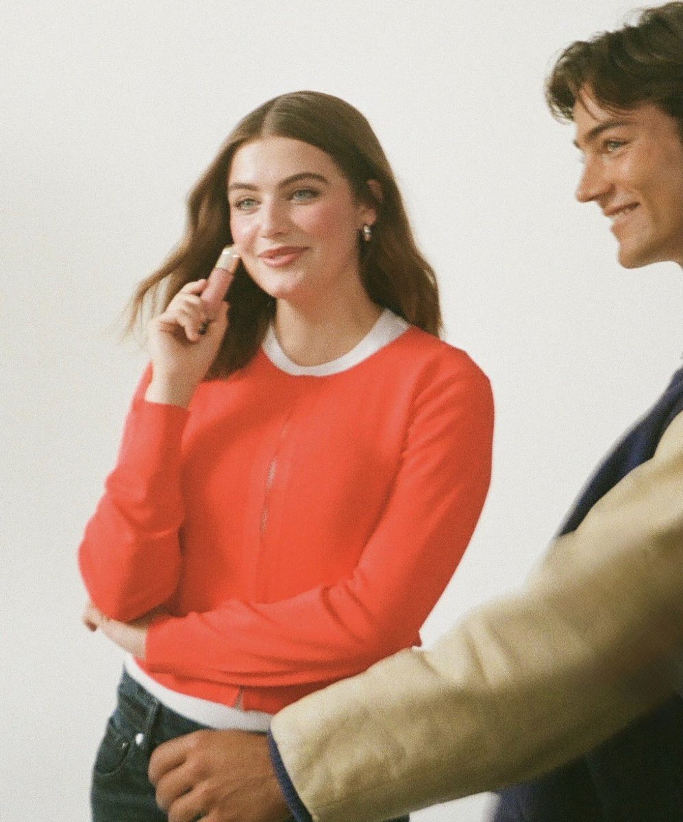 offcampusseries's tweet photo. Ella Bright behind the scenes for her Made You Blush Campaign by Rare Beauty https://t.co/LFq3v6Lecf