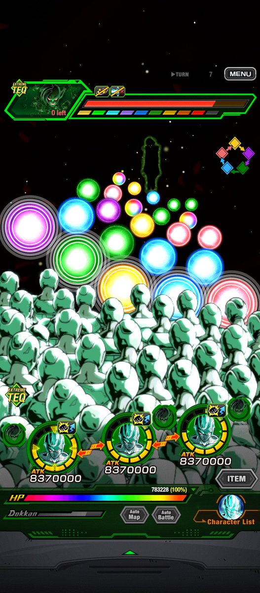 Reizenzu's tweet photo. 100 millions metal cooler vs infinite zamasu https://t.co/FK2EirTWQ4