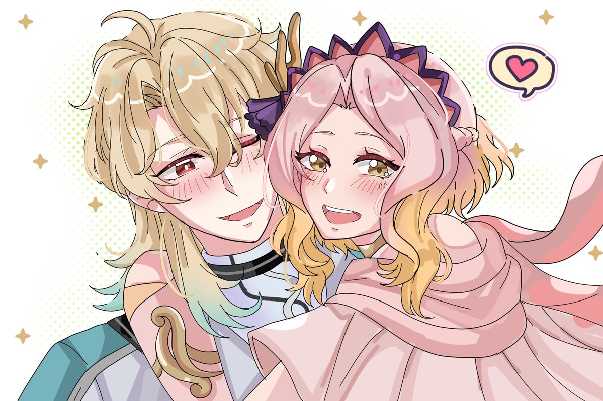 sweetsxdoctor's tweet photo. My lovely couple so in love and happy! 

🎨@/kyara_3bimuu https://t.co/0Xjc2ZVx3e