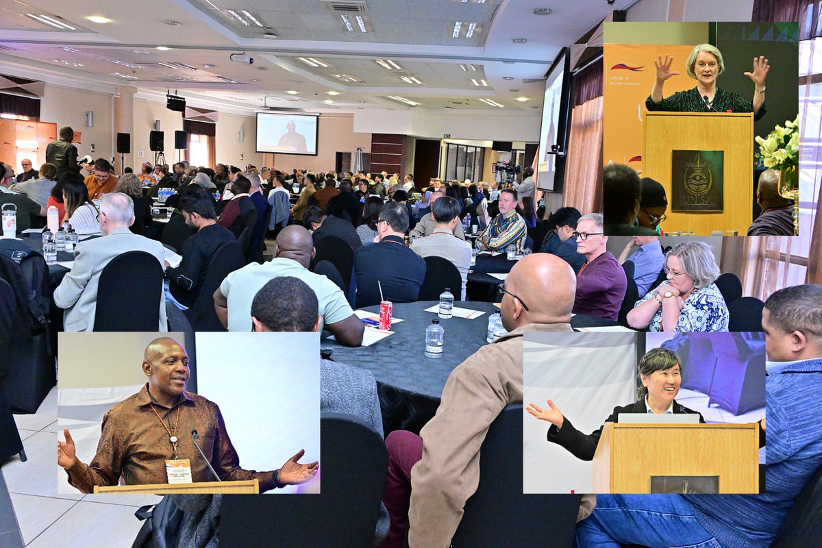 unisa's tweet photo. At the International Association for Mission Studies (IAMS) Conference at Unisa today, participants gathered with joy and gratitude as colleagues, friends and fellow pilgrims from around the world, united by a shared commitment to participating in God’s mission.

The day began with a meaningful morning worship service, followed by inspiring and thought-provoking plenary sessions that brought together voices from across the global church. Delegates heard from Prof. Bokyoung Park on Walking Together in Mission; Prof. Dana L. Robert on From Harare 1985 to Pretoria 2026: Walking Together in Witness; Rev. Dr. Xiaoli Yang on Weaving as Witness in Oceania: Toward a Poetic Eco-missiology in an Age of Digital Idolatry; and Dr. Estêvão (Stefano) Raschietti on Mission in the Latin American Context. Together, these presentations offered rich perspectives on Christian witness, intercultural engagement and the shared calling of God’s mission, making for a day marked by learning, fellowship and a renewed vision for walking together in mission.