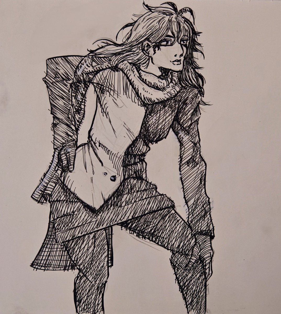Akp1502020's tweet photo. First time trying inking with dip pens. I used g pen nib and saji nib.
I just need a different ink the one i have is made for calligraphy and it doesn't flow well if any one hase recommendations give it to me
#manga #art #sketch https://t.co/NWkSUg78op