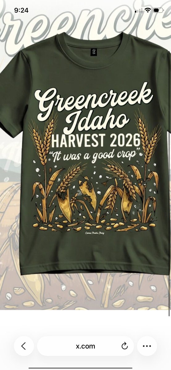 kwesthoff33's tweet photo. @BenJSchumacher Need to get this shirt made and sold at the farm stand in Greencreek. https://t.co/OSSJQ2HFke