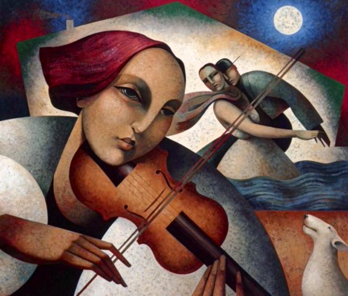 SantiagoArtis's tweet photo. "El Tango de la Luna Llena", 1995 by Fabio Hurtado https://t.co/nsrnD3KiSf