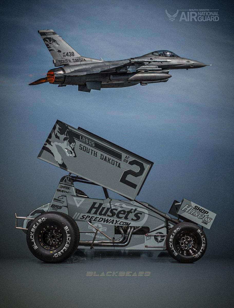 BLACKBEARDltd's tweet photo. New design for @HusetsSpeedway and  South Dakota Air National Guard https://t.co/Xysh5l7atp