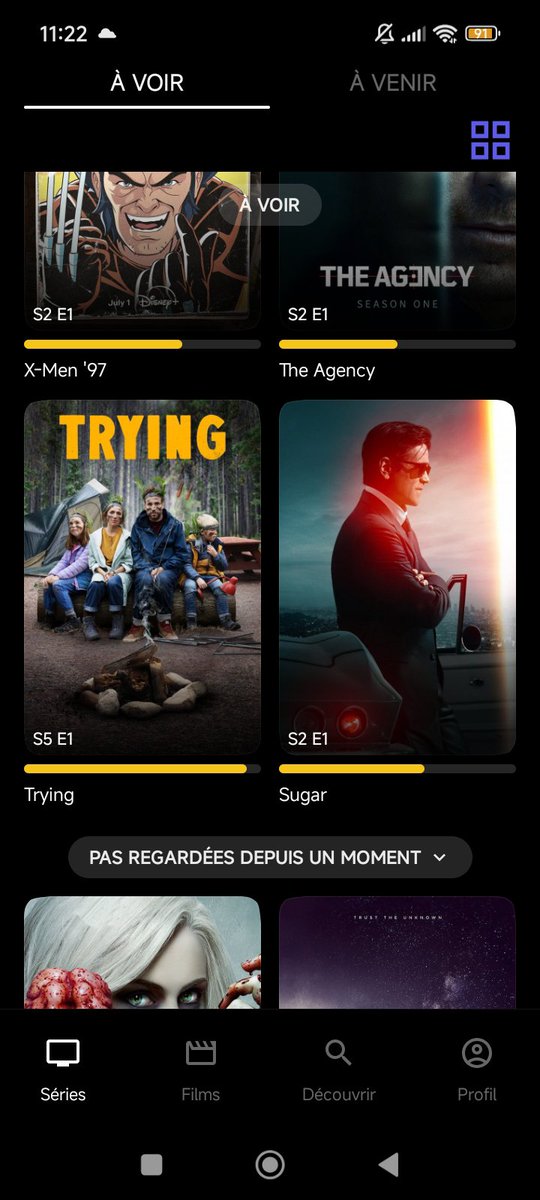Ced3011's tweet photo. @suitetvapp Pourquoi ai-je encore 2 affiches par ligne et non 3 ? https://t.co/0vKG7KtbOF