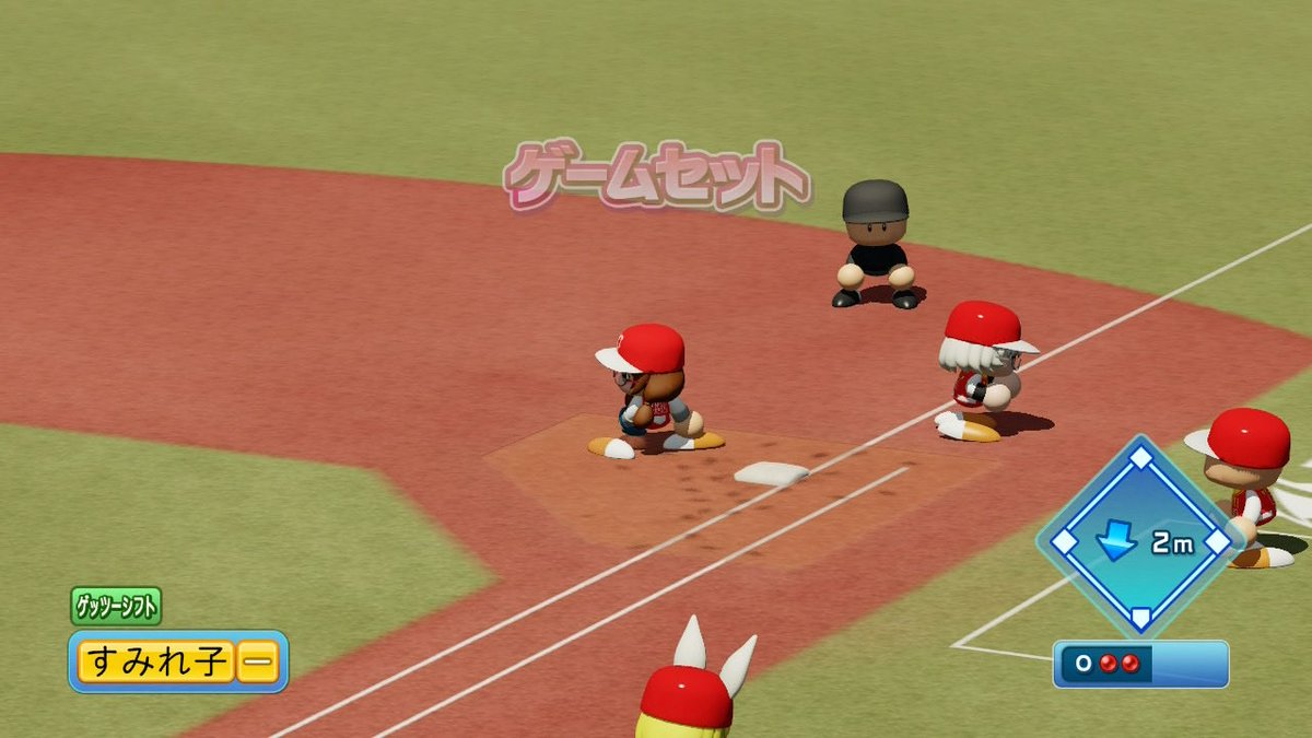 chikintatu's tweet photo. パワプロ2026にて
ある日のパワプロの光景
同じチーム、同じ選手同士でこの差はなんなのだろう…鏡に向かってバッティングでもしていたのだろうか
＃パワプロ2026
＃ミラーマッチ
＃ミラーvs本人 https://t.co/K1teGQXxOF