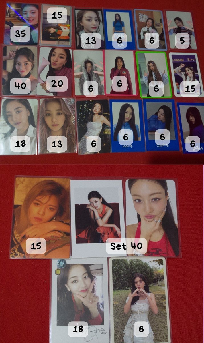 mby_luvUu's tweet photo. Venda/ Vendo • Twice variados

•Valores na imagem + frete fixo
•Dou desconto pra quem levar +2
•Troco por cards da minha wishlist https://t.co/qwSTPvKBmB
