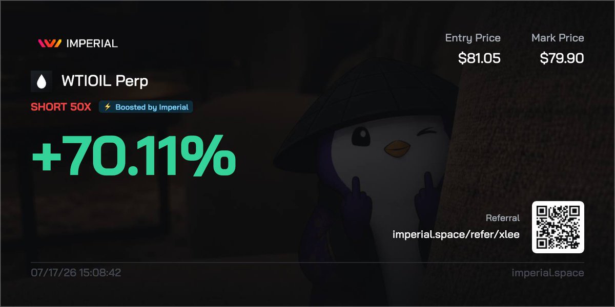 ImperialPerps's tweet photo. Traders are already opening positions beyond the underlying venue's leverage limits.

That's exactly what Prime was built for. 

Accelerate. https://t.co/DIYstKURek