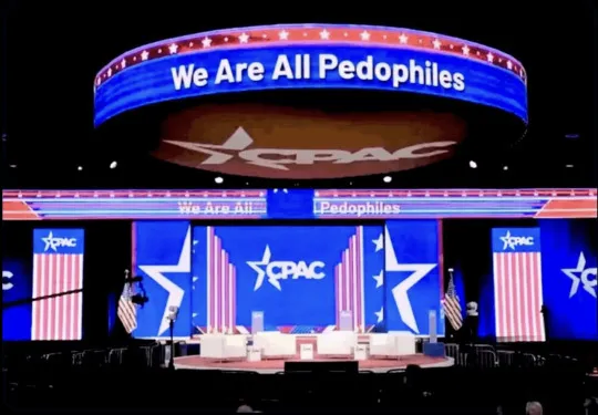 smc429's tweet photo. Matt Schlapp, head of CPAC has had FIVE different accusations by MEN of groping and other inappropriate behavior. One was paid $480K to go away and keep quiet. 
Matt is against LGBTQ and lets the world know he follows "conservative family values."

Yeah..that.🙄 https://t.co/sSmqtLJa1b