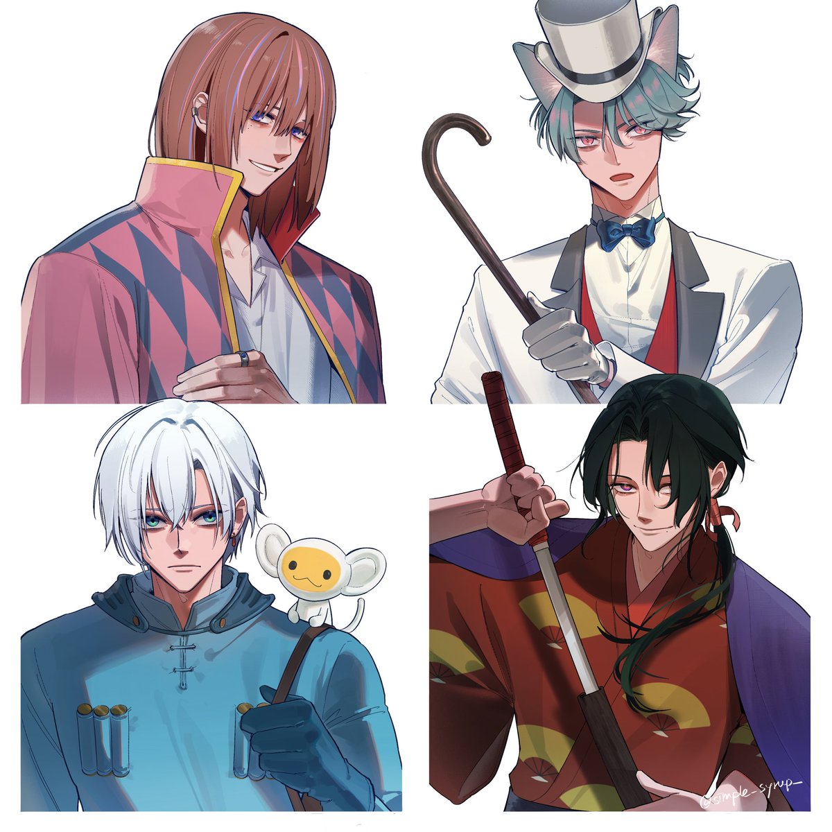 simple_syrup_'s tweet photo. By The Beat as Ghibli characters

This is just for fun, I respect BTB and each Ghibli characters🙏

#ByTheBeat 
#Seiblue 
#FreoChrome
#Kaepix
#GinjoCanvas https://t.co/fEGjQteSrP