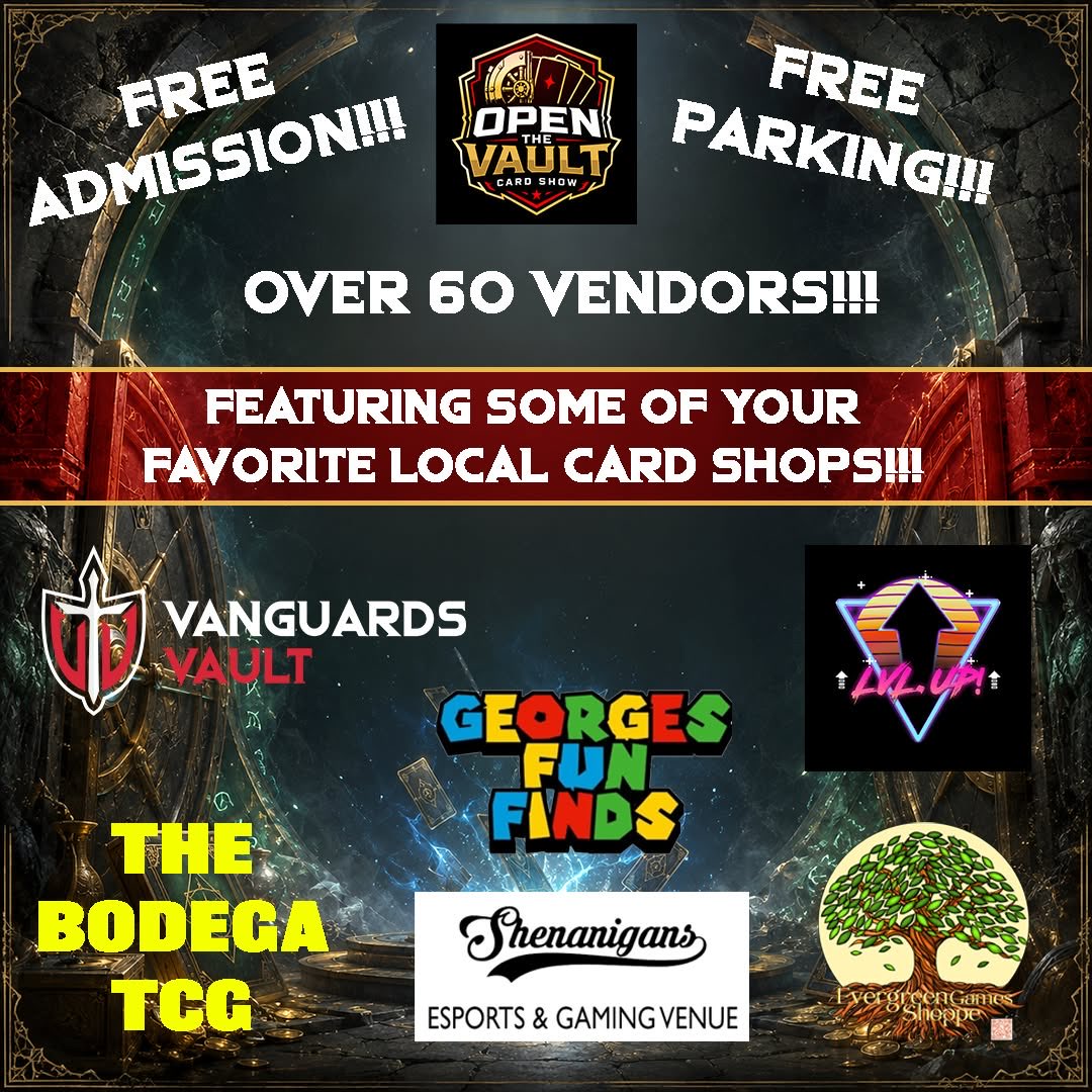 OpenTheVaultCCS's tweet photo. Today is the day, get here asap! Vendors are opening their vault to the community!!! https://t.co/M30CSdc686