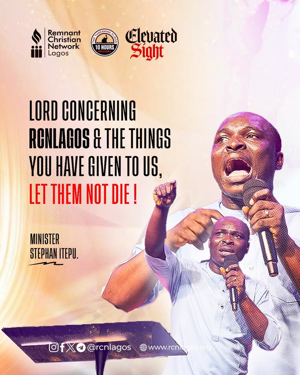 RCNLagos's tweet photo. As a Christian, you need to have: The presence of God, power, potency and penetrative power in order to function as God’s emmissry on earth. 

We are in the session of the word now join us online @RCNLagos on YouTube &amp; Waystream. 

#RCNLagos
#ThreshingFloor
#Elevatedsight https://t.co/kKNazbE3KY