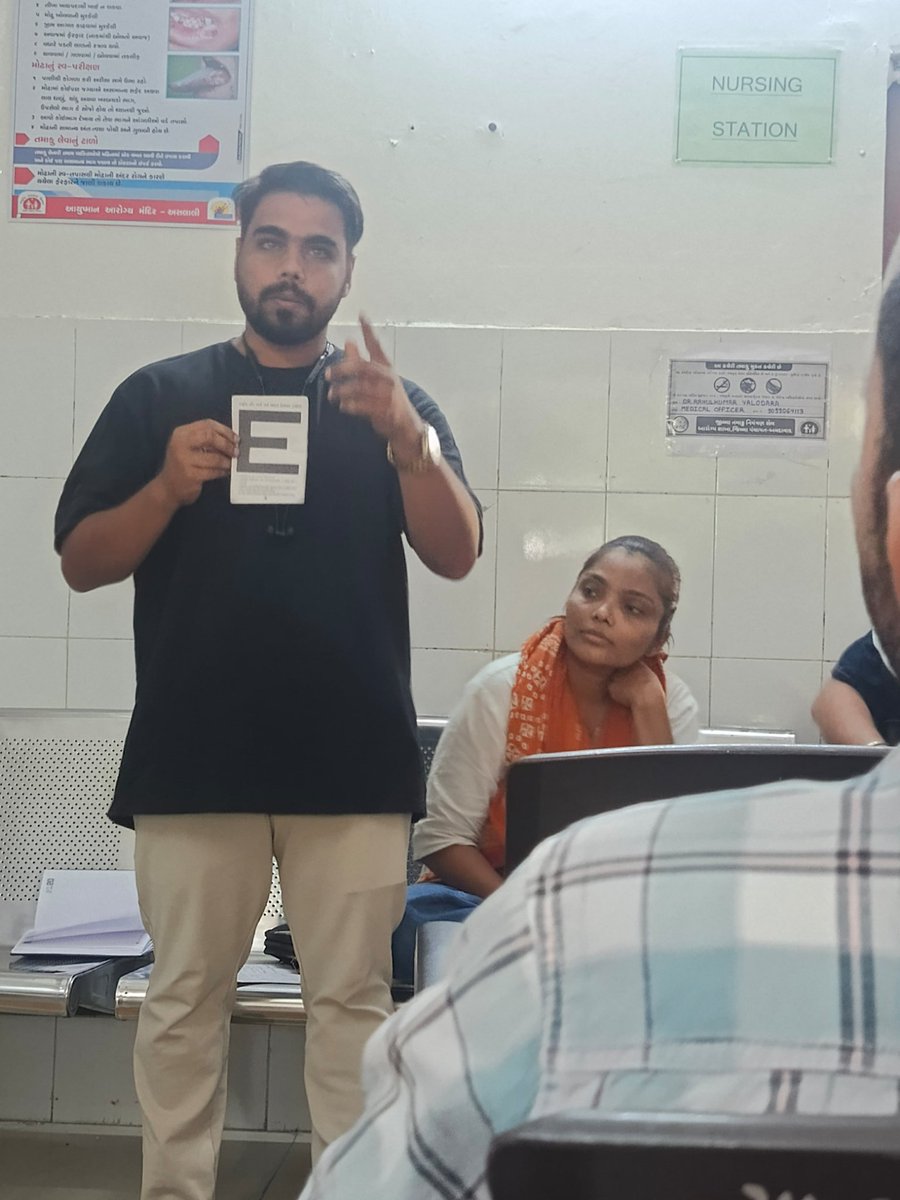 AslaliPhc's tweet photo. Today All Staff meeting conducted and special focus given to upcoming Pilot Project- NPCB.Following points discussed :-Line list of 40+&amp; prevention of duplication of entries.H-2-H Survey by Staff 
- Referral pathway system  
- Communication with OA&amp;Eye S.PHC-ASLALI 
BLOCK-DASCROI https://t.co/XTLoJSj29c