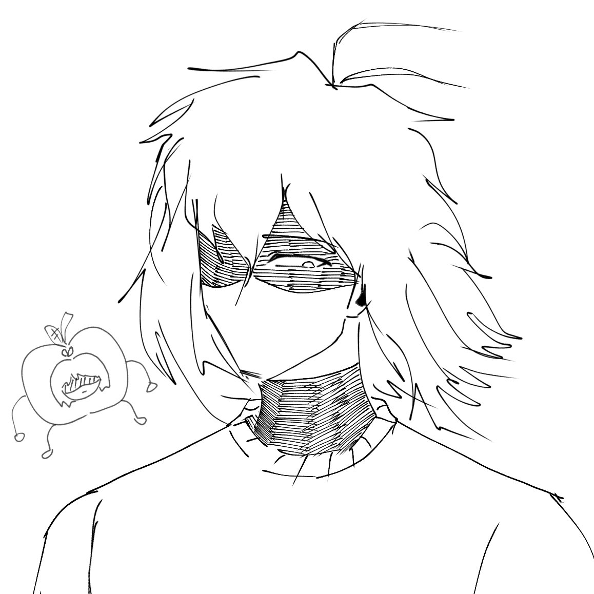 ec_jo86770's tweet photo. 🍎

#deltarune #kris https://t.co/lfDDaiqCpz