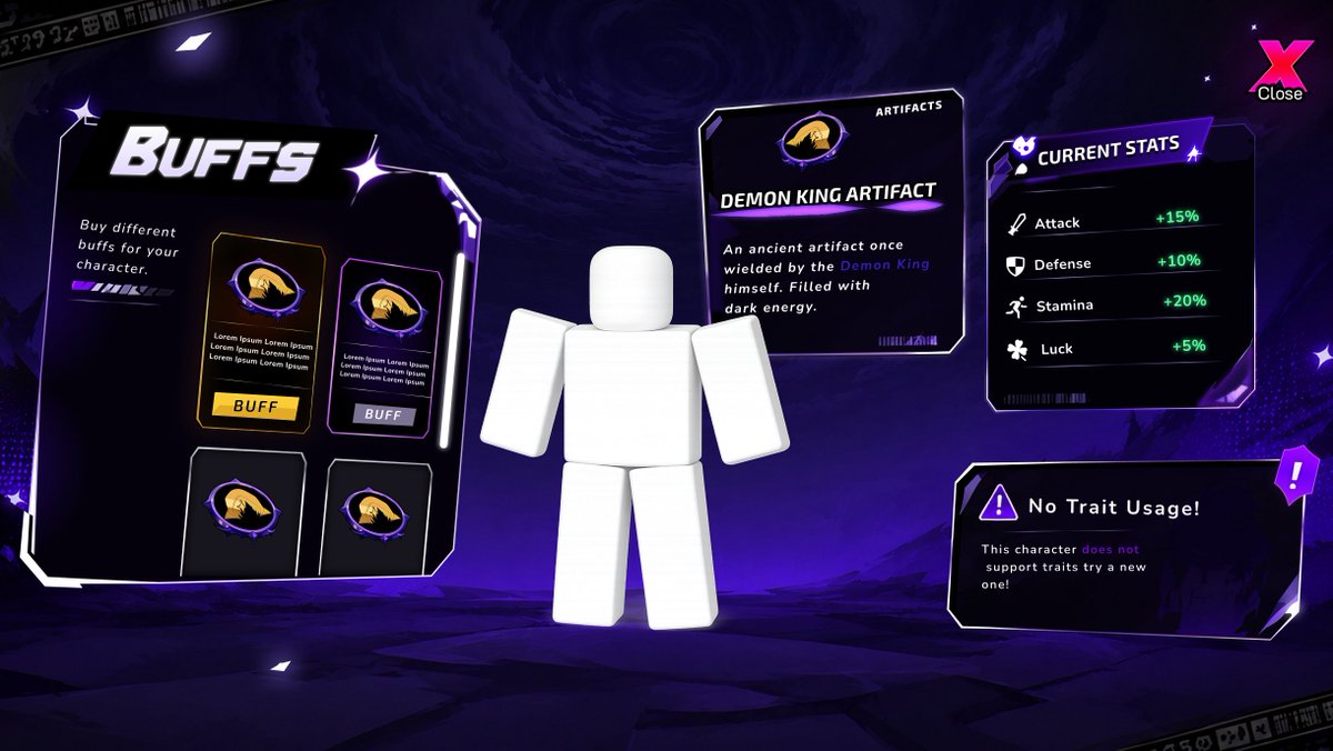 JeremiahOl82057's tweet photo. 🤩🌟Stat Ui page 🤩🌟
Commisions open at Wu_kong 23 

#ROBLOX #robloxartㅤ #robloxdev #robloxdevs #GUI https://t.co/VUyTcBbxny